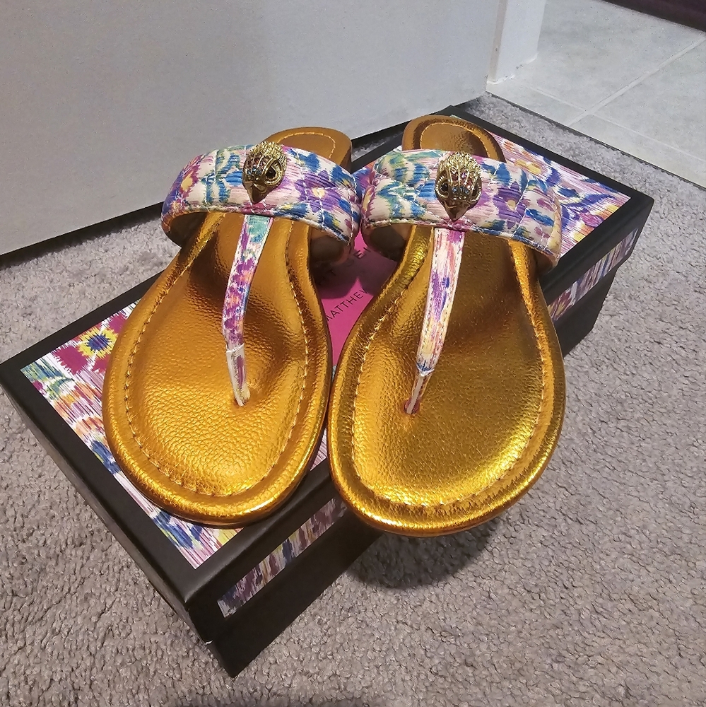 NWOT Kurt Geiger Multicolor Sandals